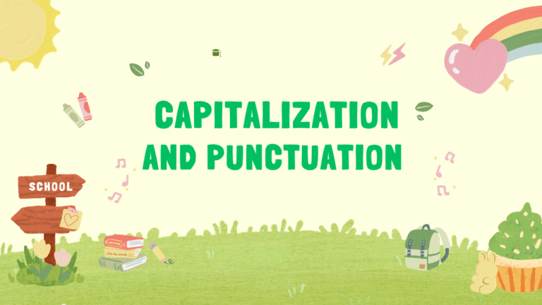 Capitalization and Punctuation ব্যবহার গঠন বিস্তারিত উদাহরণসহ । PDF